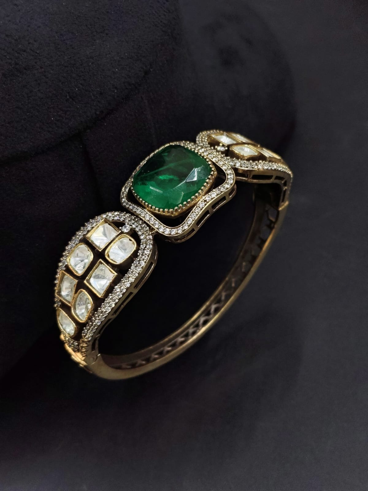 Kundan Bangle For Girls