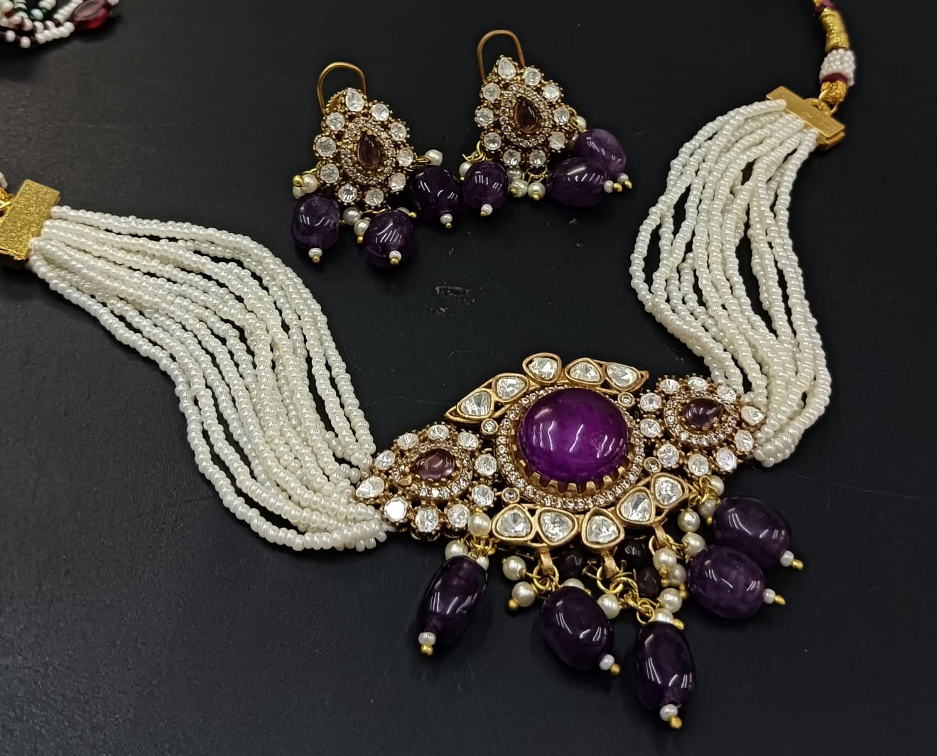 kundan choker for gilrs & womens