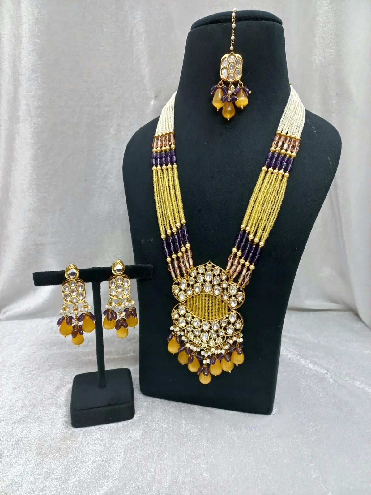 Long kundan Haar set