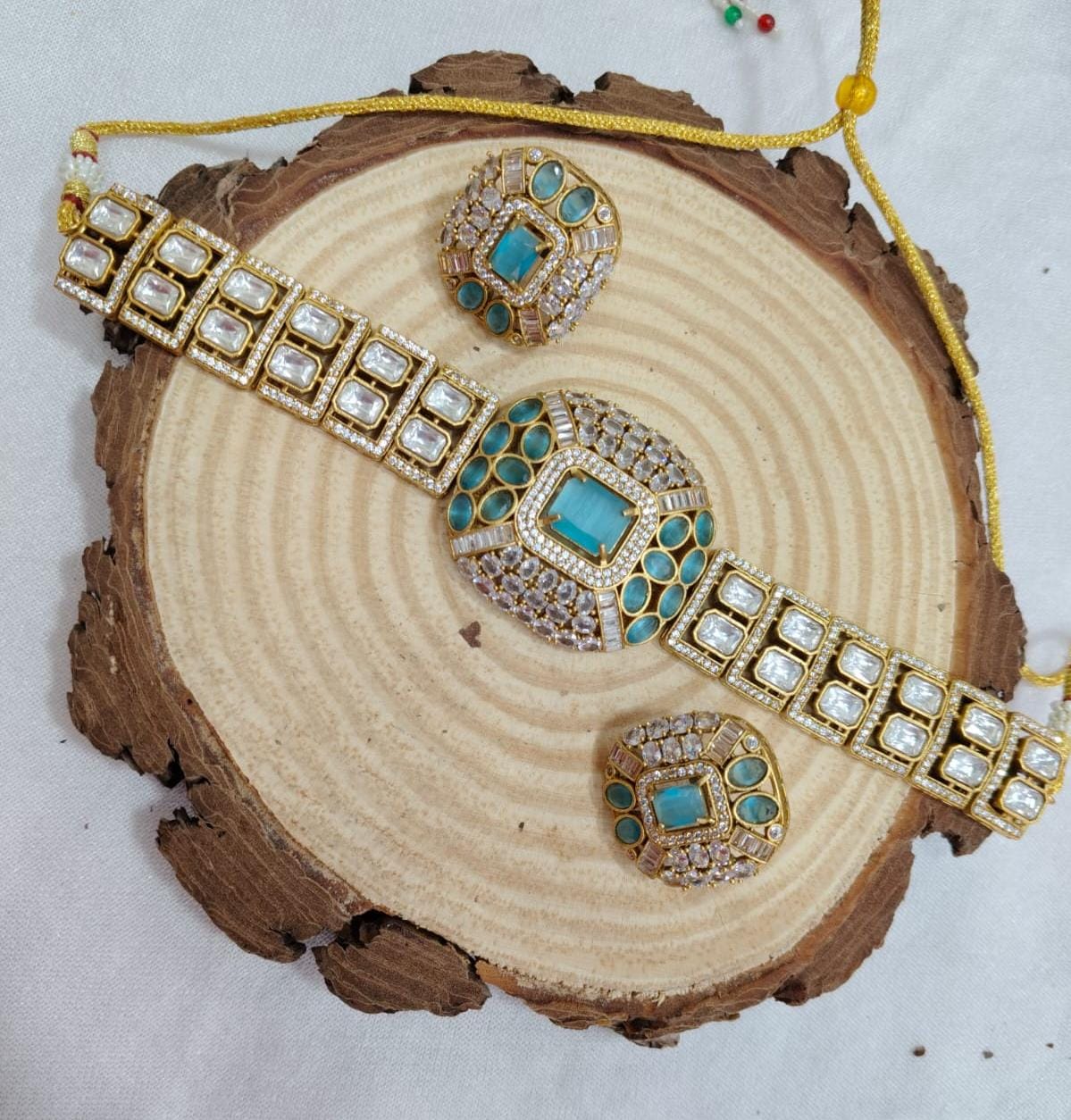 kundan choker set