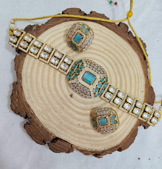 kundan choker set