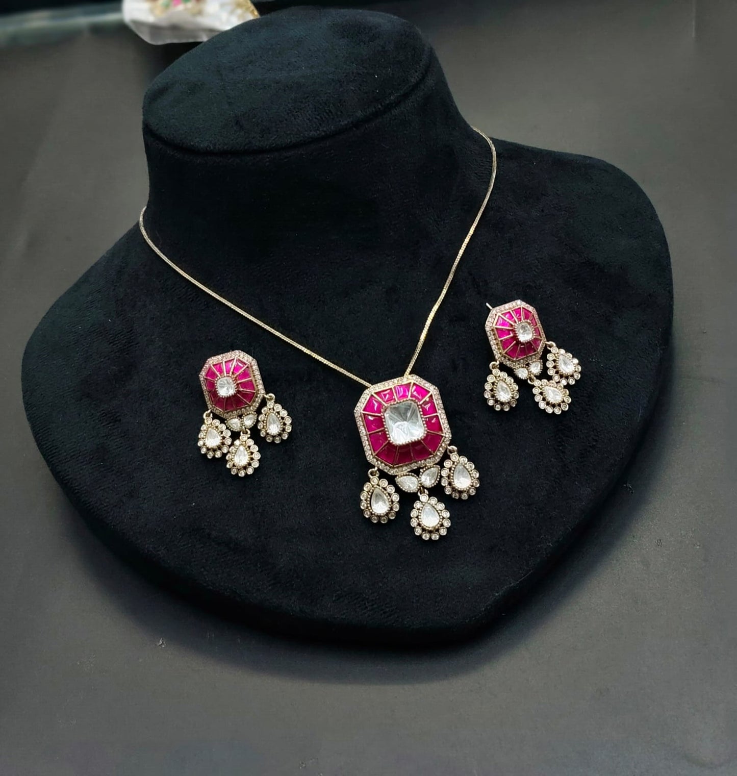Moissanite Locket for girls