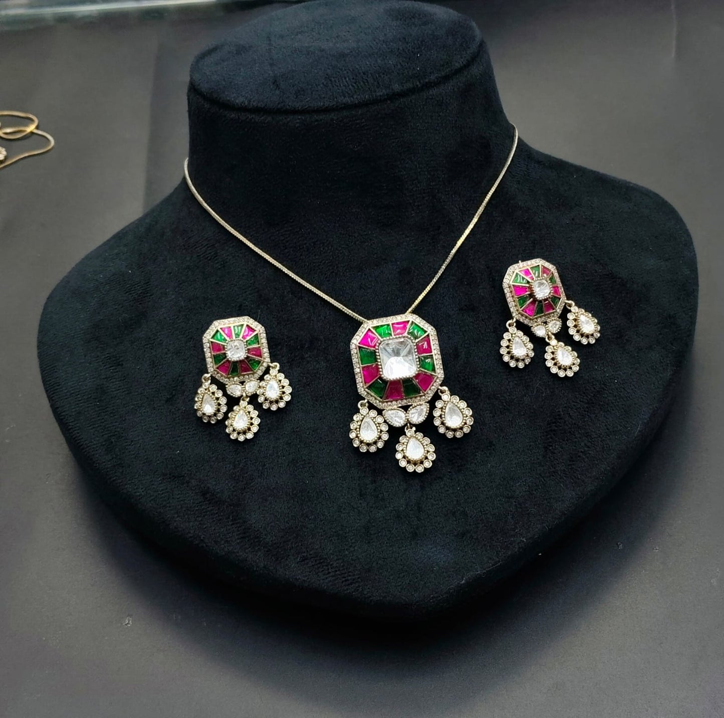 Moissanite Locket for girls