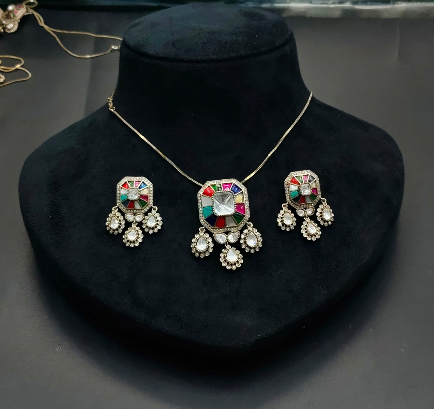 Moissanite Locket for girls