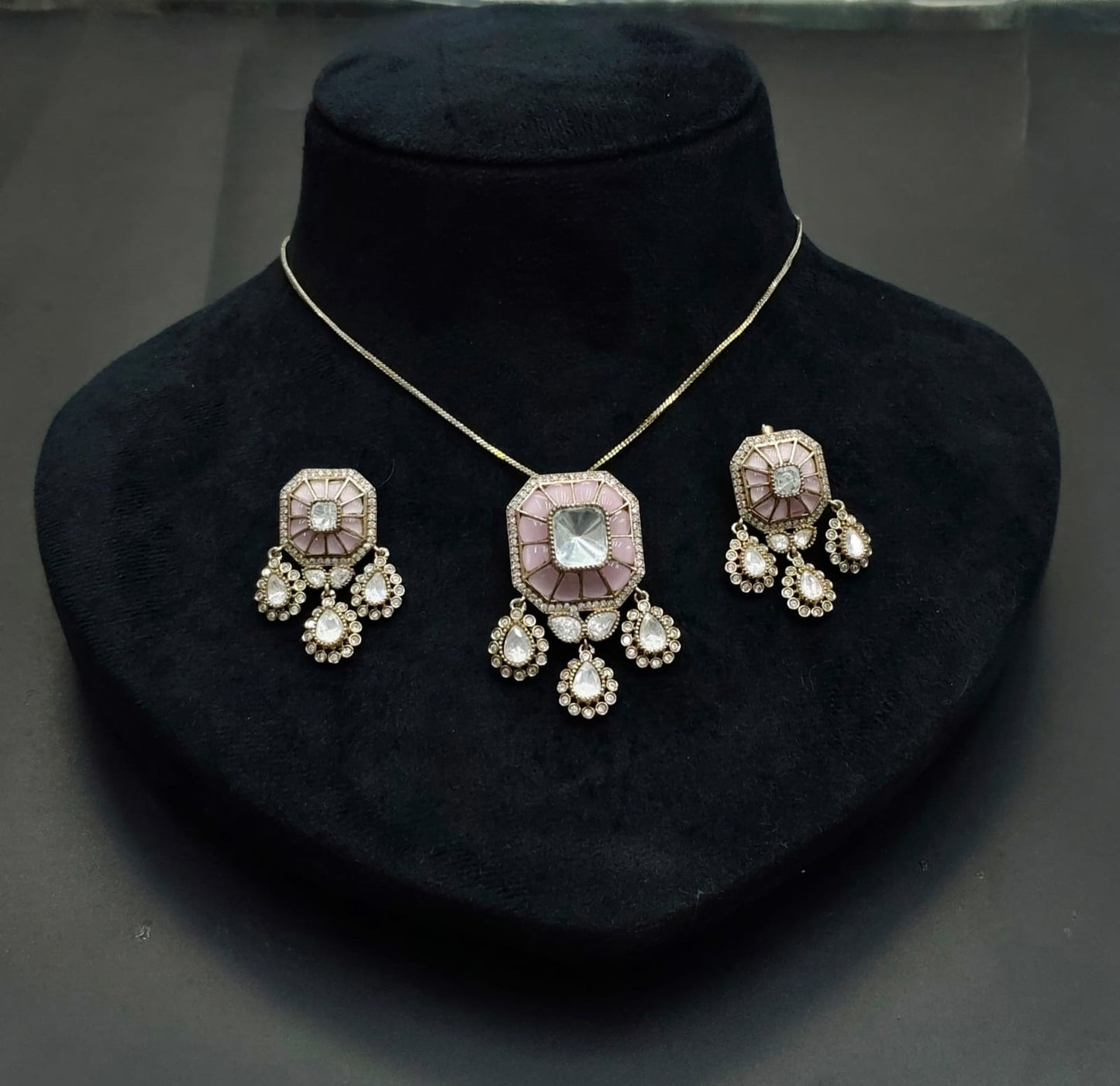 Moissanite Locket for girls