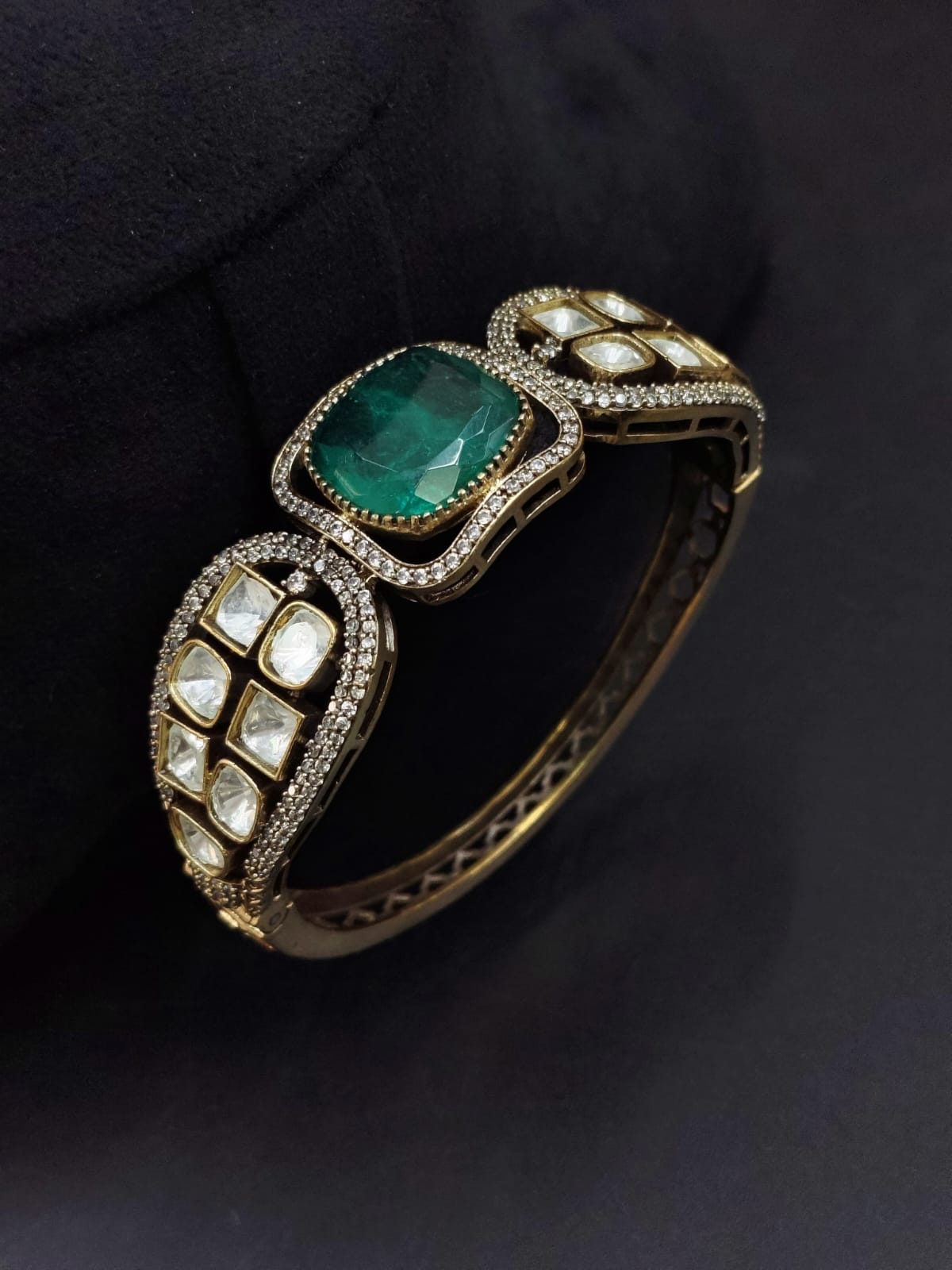Kundan Bangle For Girls