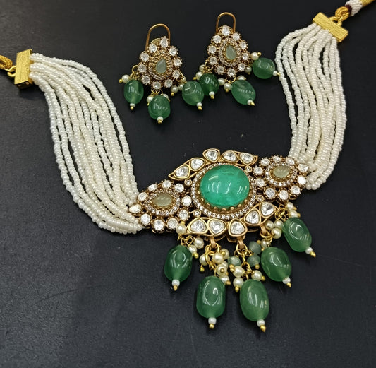 kundan choker for gilrs & womens